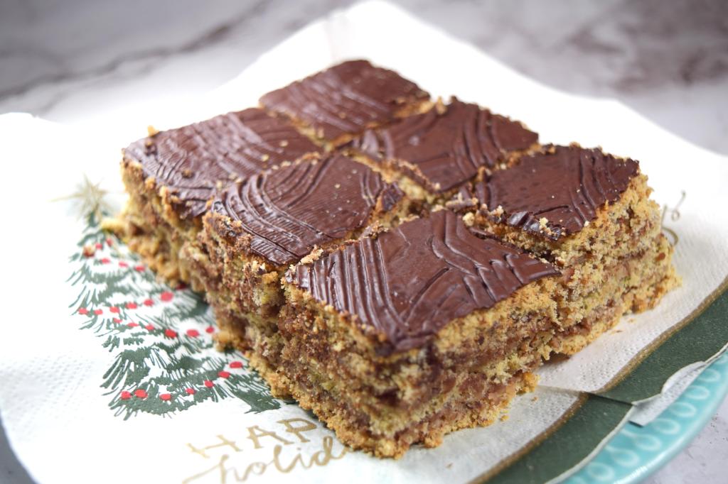 Healthy Gerbeaud Slice Recipe for&nbsp;Christmas